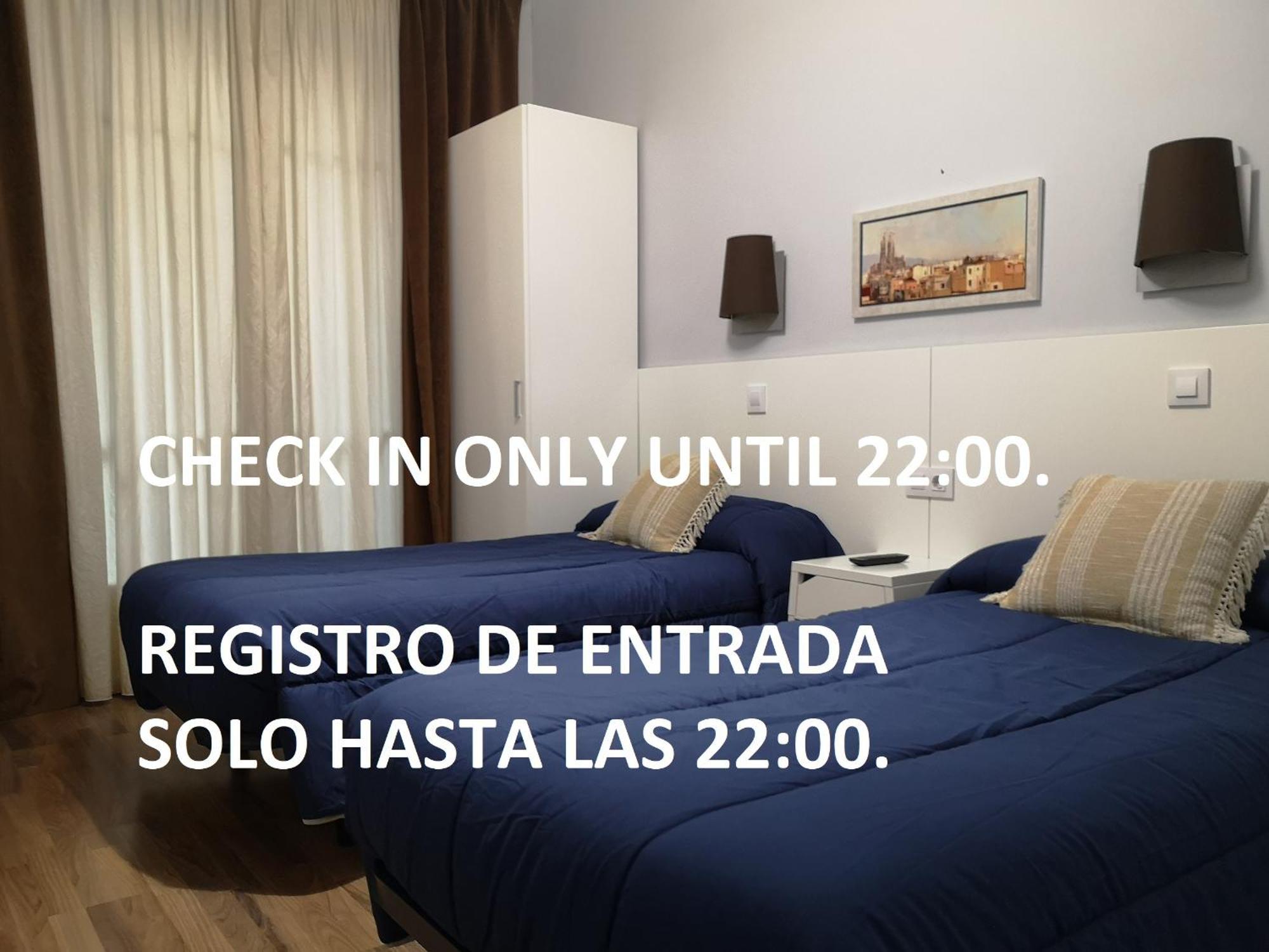 Hostal Lesseps Barcelona Eksteriør bilde